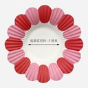 OVJ Color Flower Paper Plate 13cm x 50