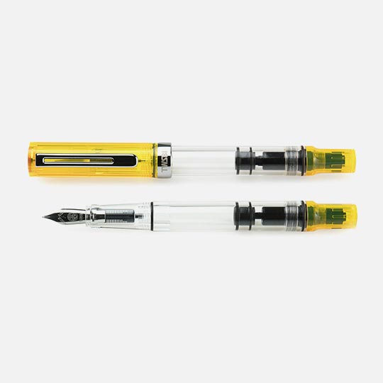 TWSBI Eco Transparent Yellow Fountain Pen Extra Fine
