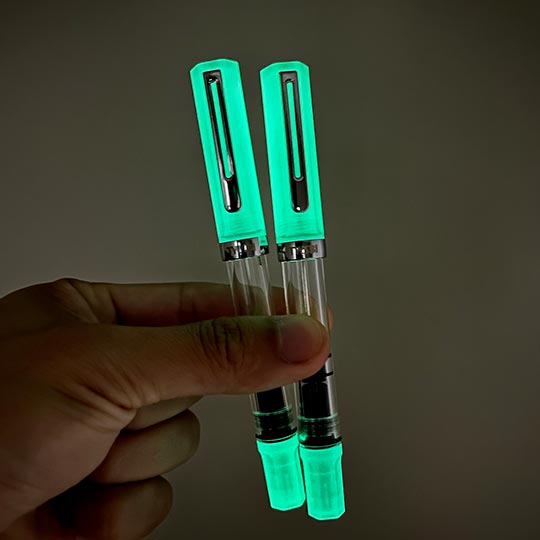 TWSBI Eco Glow Green Fountain Pen Fine