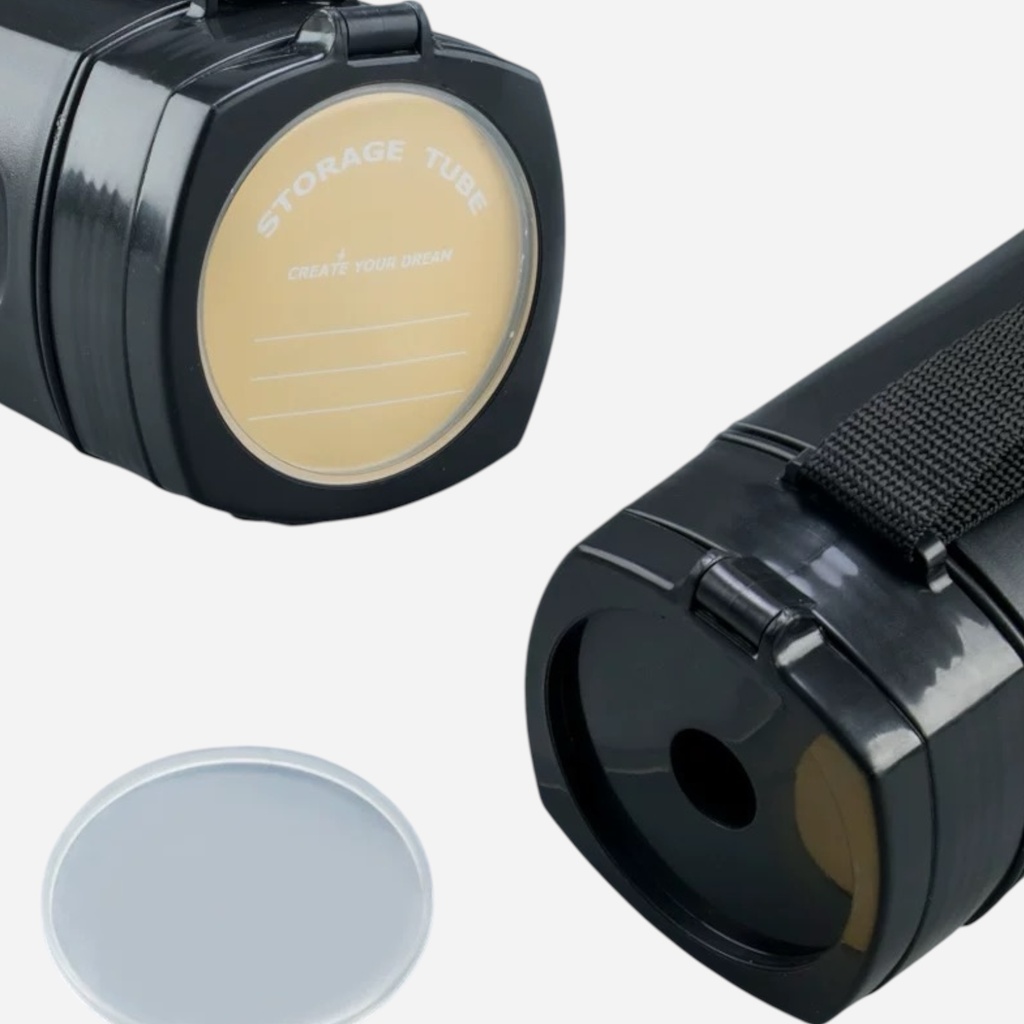 OVJ Sirius Extendable Black Drawing Tube 8cm x 60cm