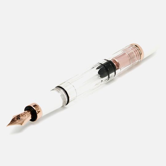 TWSBI Diamond 580 White Rose Gold II Fountain Pen Broad