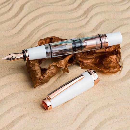 TWSBI Diamond Mini White Rose Gold II Fountain Pen Medium