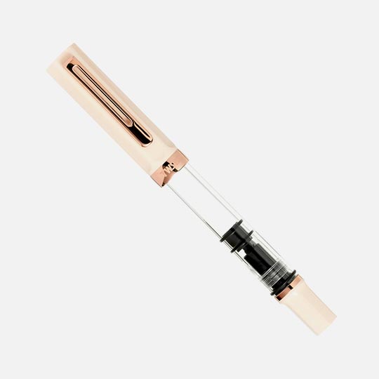 TWSBI Eco Creme Rose Gold Fountain Pen Extra Fine