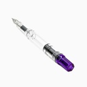 TWSBI Eco Transparent Purple Fountain Pen Stub 1.1