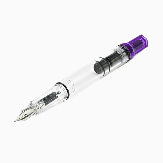 TWSBI Eco Transparent Purple Fountain Pen Extra Fine