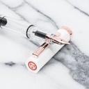 TWSBI Eco White Rose Gold Fountain Pen Fine