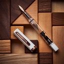 TWSBI Eco White Rose Gold Fountain Pen Broad
