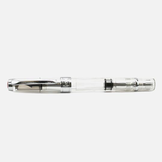 TWSBI Diamond 580AL Silver Fountain Pen Broad