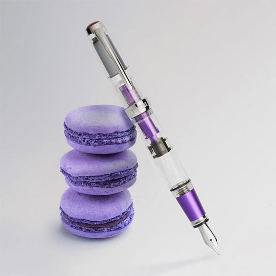 TWSBI Diamond Mini AL Grape Fountain Pen Broad