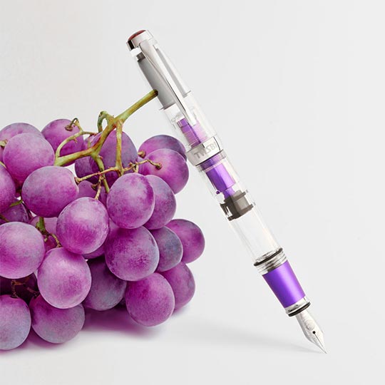 TWSBI Diamond Mini AL Grape Fountain Pen Broad