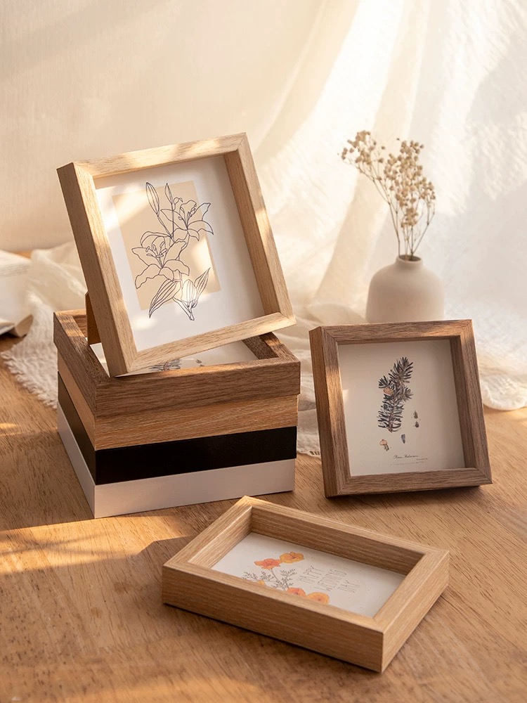 OVJ Light Wooden Frame A4 Light Grain