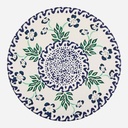 OVJ Matt White Ceramic Tile Coaster 10cm x 10cm (Cork Base Included)