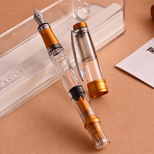 TWSBI Diamond 580AL R Sunset Yellow Fountain Pen Medium