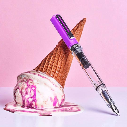 TWSBI Eco Lilac Fountain Pen Extra Fine