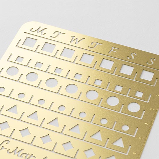 MIDORI Monthly Calendar Template L