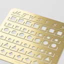 MIDORI Monthly Calendar Template M