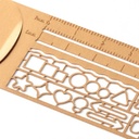MIDORI Clip Ruler Copper A