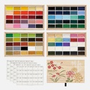 KURETAKE Gansai Tambi Japanese Watercolor Set x 100