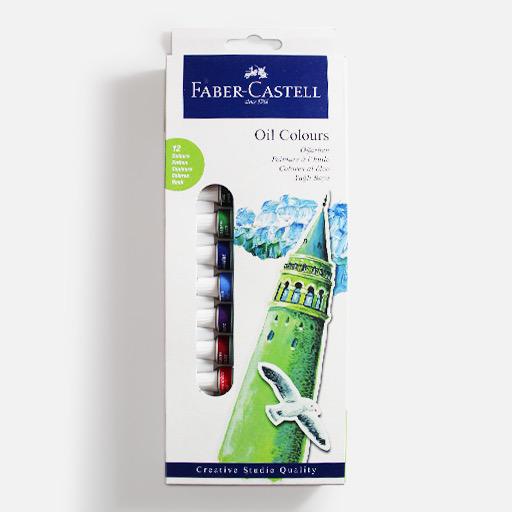 FABER-CASTELL Creative Studio Oil Paint 12ml Set x 12