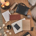 CLAIREFONTAINE Flying Spirit Leather Lined Notebook 90gsm A5 x 90 Beige