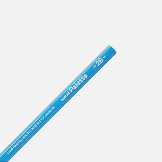 MITSUBISHI Uni Pastel Blue Graphite Pencil 6B x 12