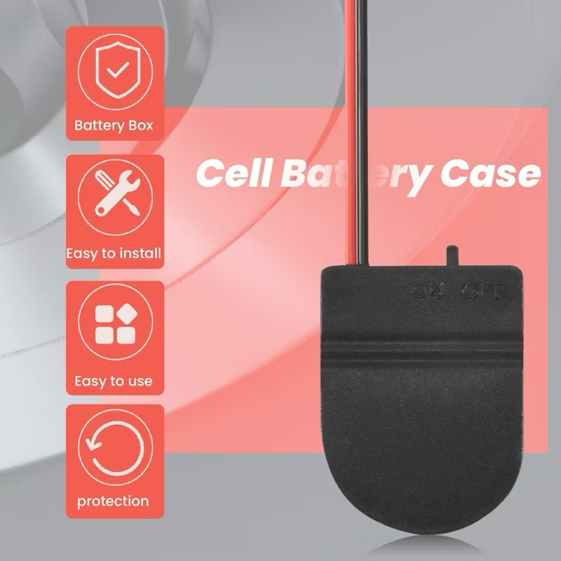 OVJ CR 2032 Button Cell Battery Holder x 10