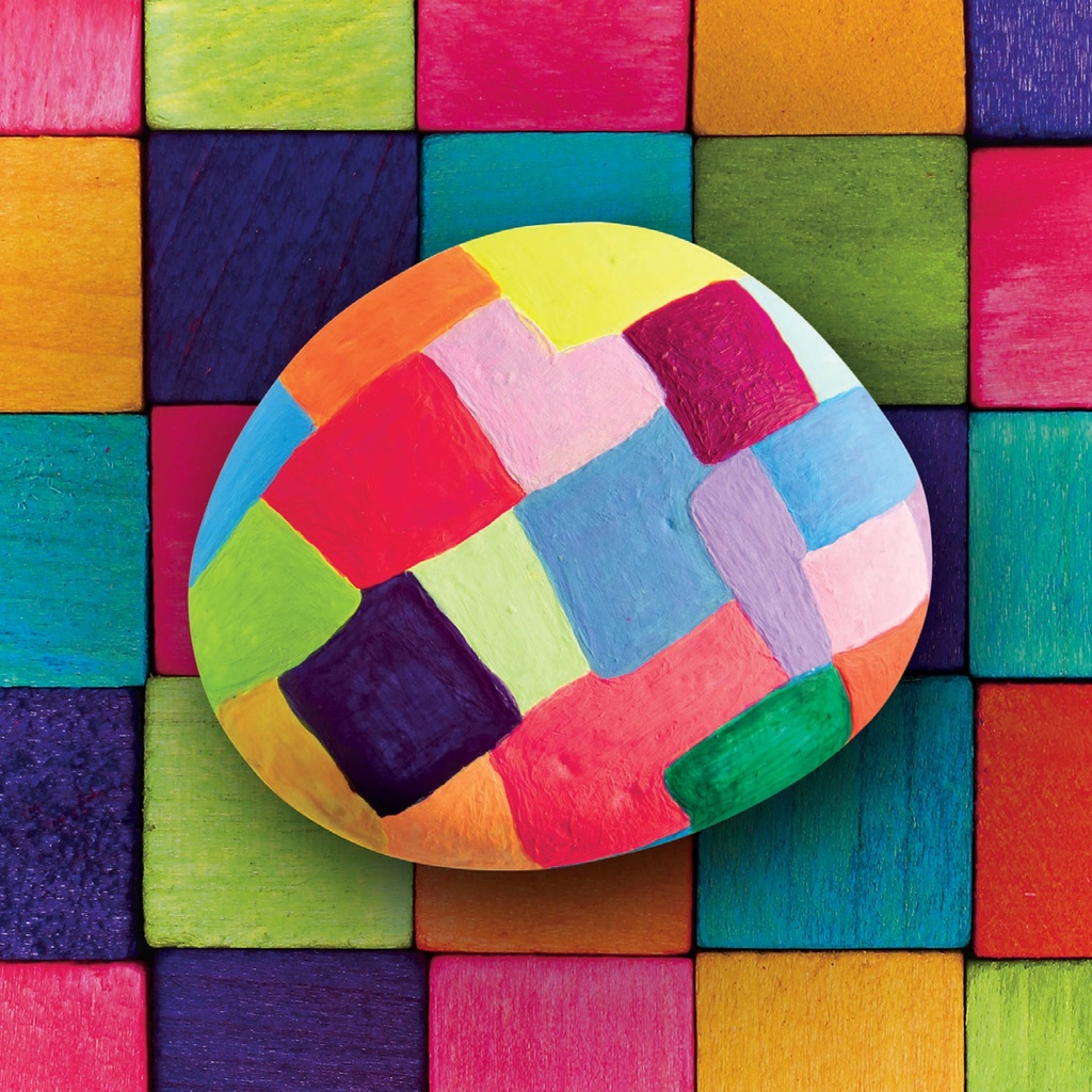 HINKLER Craft Maker Neon Rock Art Kit