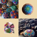 HINKLER Craft Maker Neon Rock Art Kit