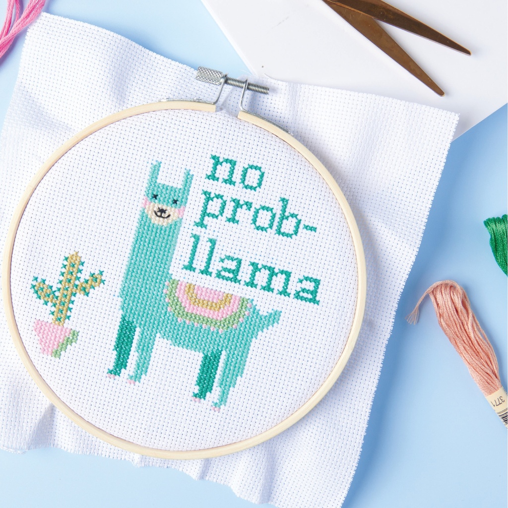 HINKLER OMC! Stitch This Cross-Stitch Kit