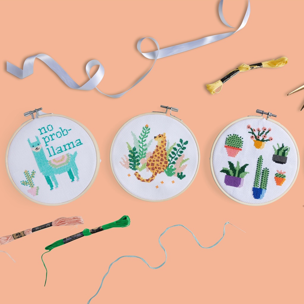 HINKLER OMC! Stitch This Cross-Stitch Kit