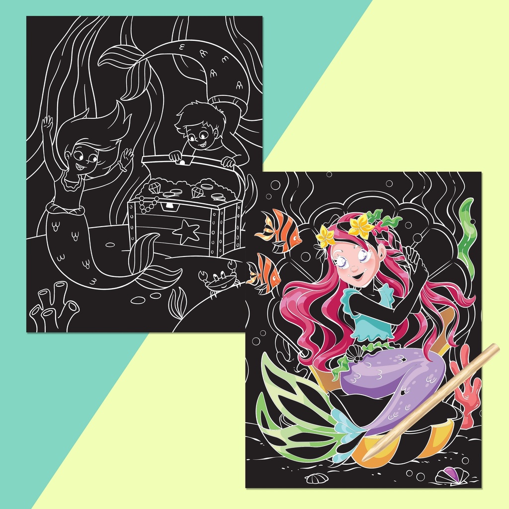 HINKLER Scratch Surpise - Mermaid Fantasy