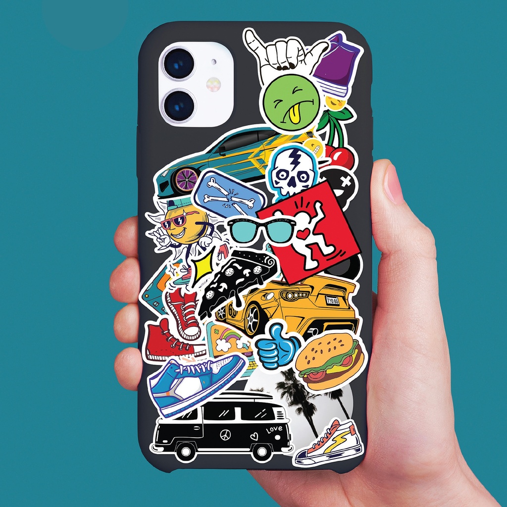 HINKLER Kaleidoscope Sticker Bomb - Street Style