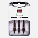 BRAUSE Plume Metal Nib Bandzug 2.5mm x 3