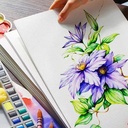 OVJ Yangtze Hot Press 100% Cotton Watercolor Paper 300gsm 50cm x 70cm