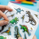 BOOKOLI Colour & Carry Dinosaur Activity Case