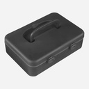 OVJ Drawing Pencil Storage Box Black (Accessories Not Included)