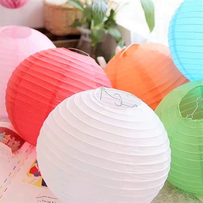 OVJ Round Paper Lantern 40cm