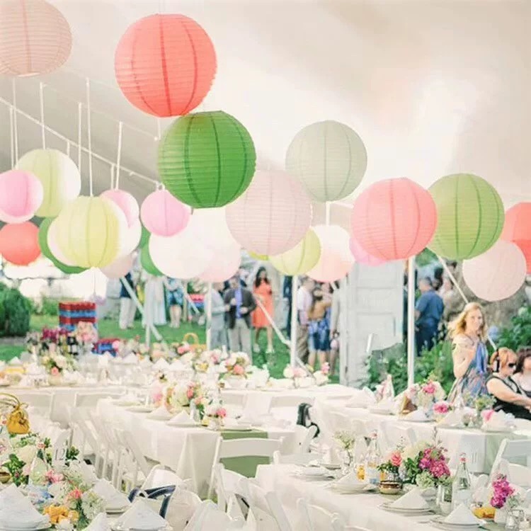 OVJ Round Paper Lantern 40cm