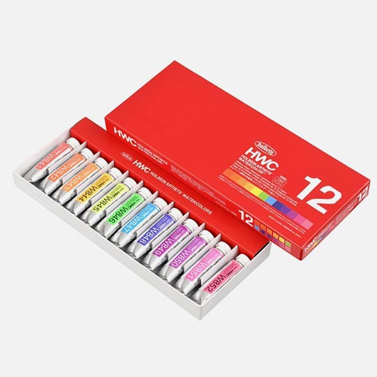 HOLBEIN Artist Watercolor 15ml Luminous Set x 12