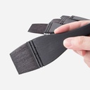 OVJ Sirius Black Squirrel Hair Flat Brush 4"