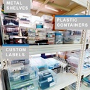 OVJ Plastic Storage Box M (H)14.6cm x (W)19.8cm x (L)28cm