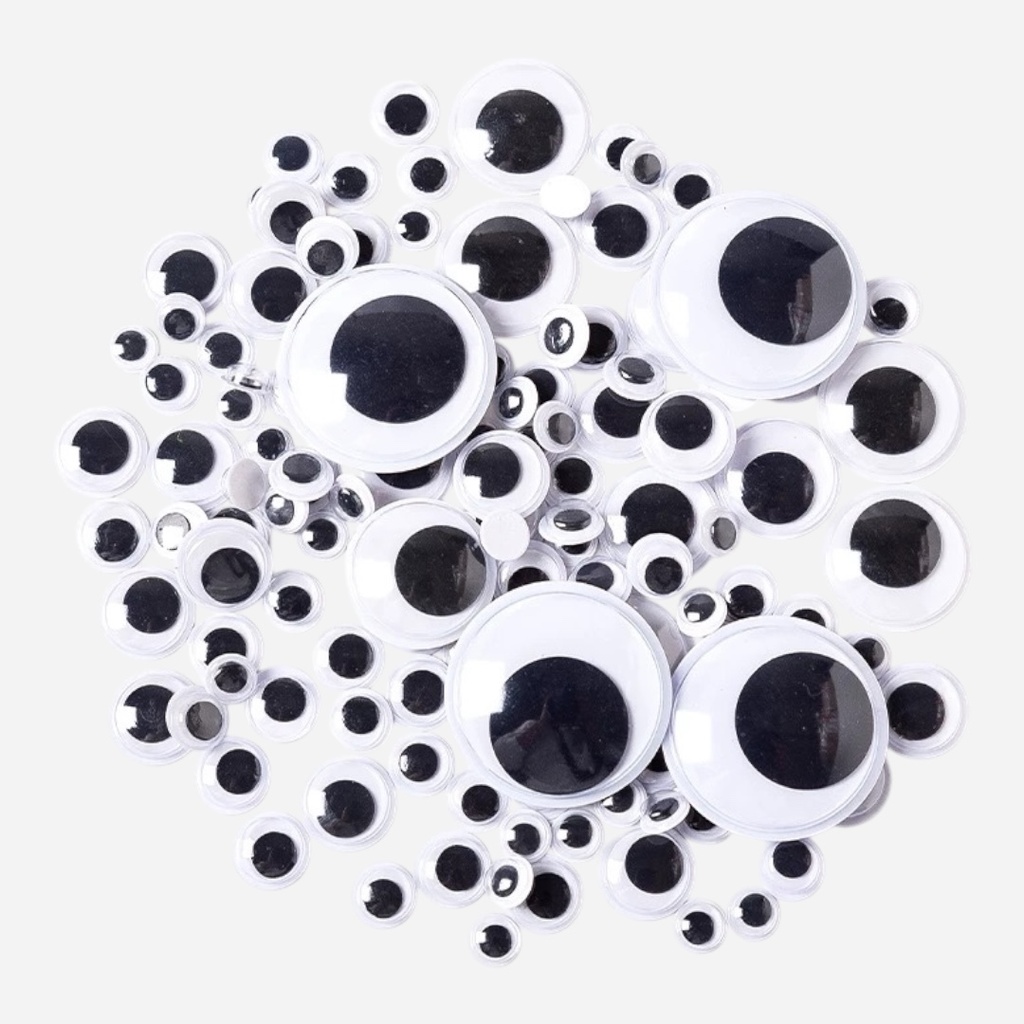 OVJ Wiggle Eye 8mm x 100