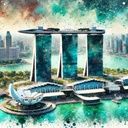 SCHMINCKE Horadam Granulating Watercolor 5ml Deep Sea Green