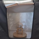 OVJ Foldable LED Ring Light Studio Box 80cm