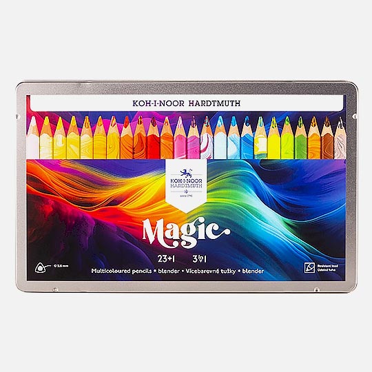 KOH-I-NOOR Magic Multi-Color Pencil Set x 23+1