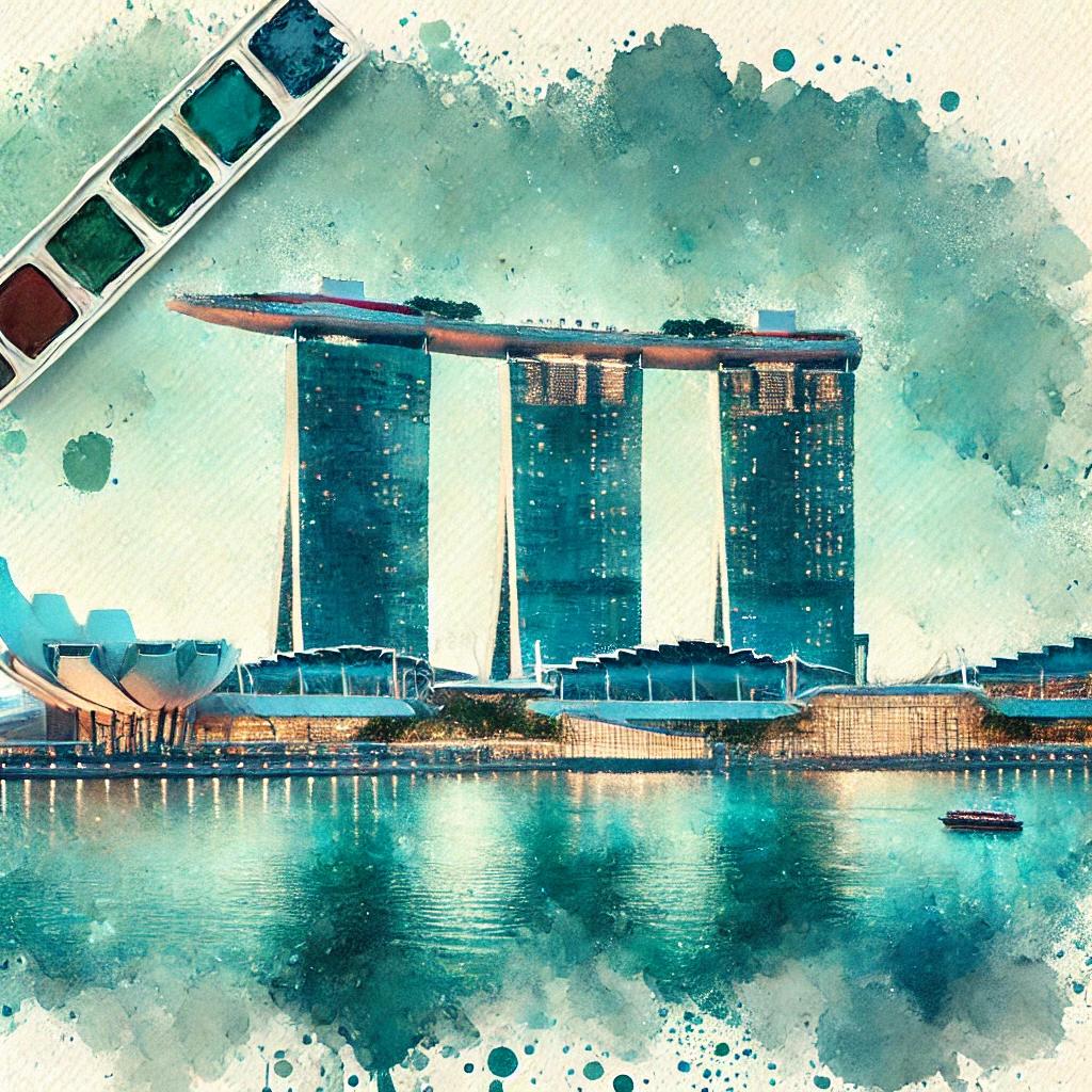 SCHMINCKE Horadam Granulating Watercolor 5ml Deep Sea Green