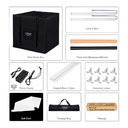 OVJ Foldable LED Ring Light Studio Box 40cm