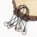 OVJ Black Phone Strap x 100