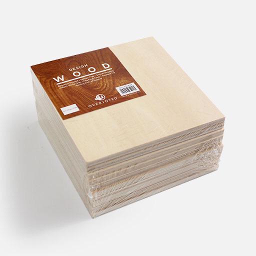 OVJ Basswood Plywood 5mm x 10cm x 10cm x 10