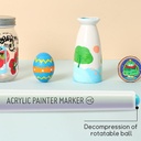 OVJ Languo Acrylic Brush Marker Maillard Set x 9